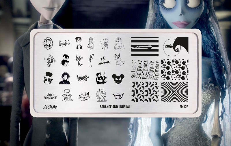 Пластина для стемпинга, TM Go! Stamp (122 Strange and Unusual)