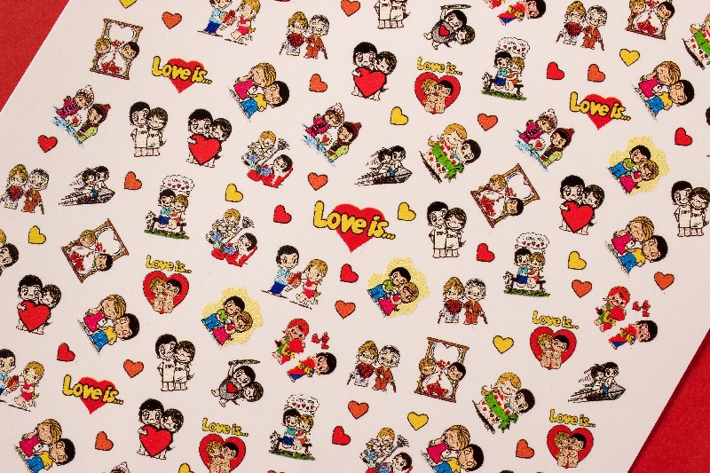 Набор слайдеров, TM RockNail (Love Is)