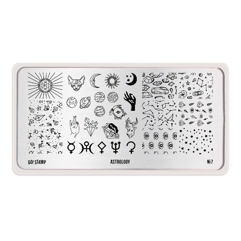 Пластина для стемпинга, TM Go! Stamp (07 Astrology)