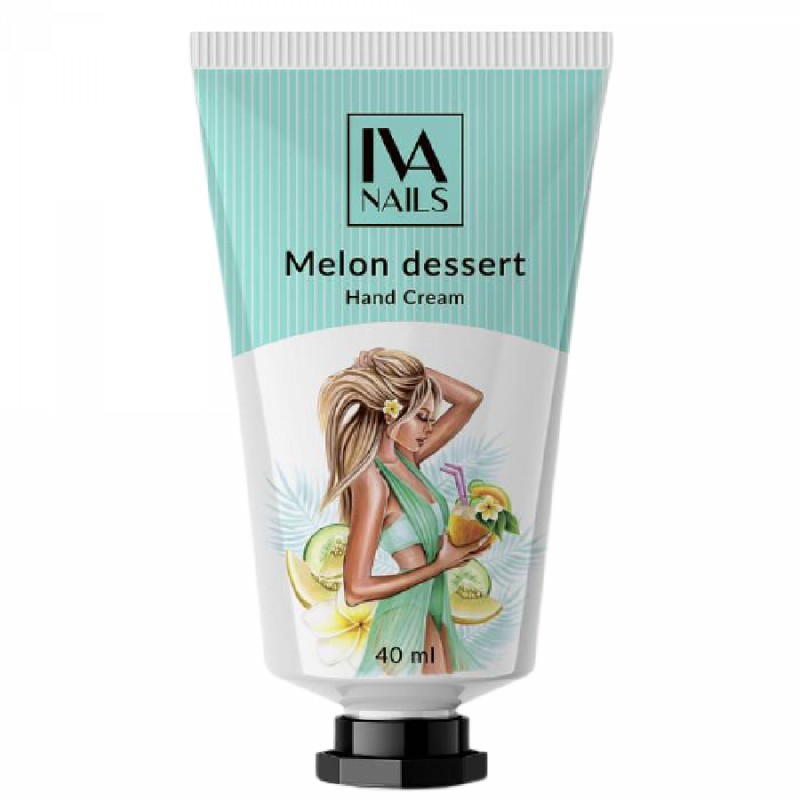 Крем для рук увлажняющий, TM IVA nails ("Melon dessert" (40мл.))