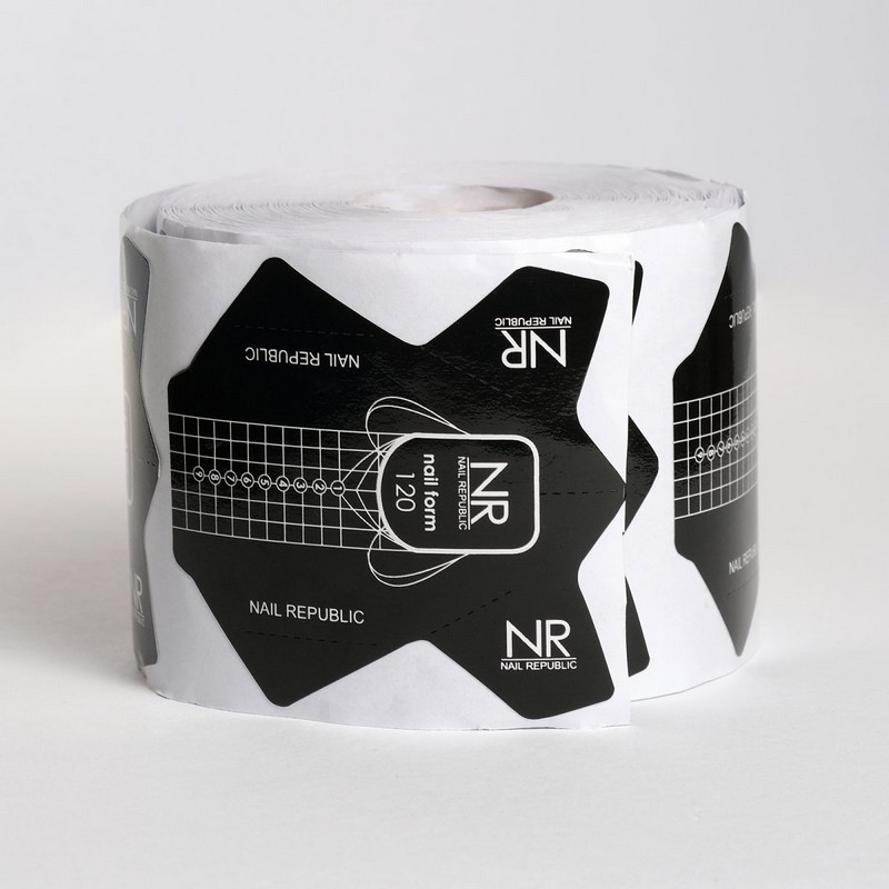 Формы одноразовые, TM Nail Republic (Бумажные шаблоны №120 (300шт))