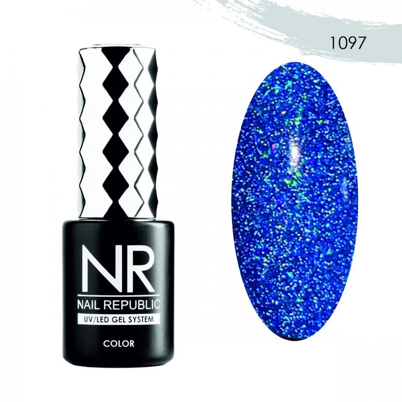 Гель-лак BRIGHT Flash 10 мл, TM Nail Republic (1097)