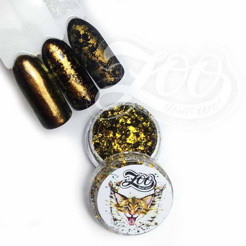Хлопья Юки, TM Zoo (1074 (золотой. бронзовый))