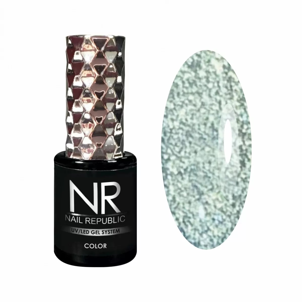 Гель-лак Flash 10 мл, TM Nail Republic (5, голубой)