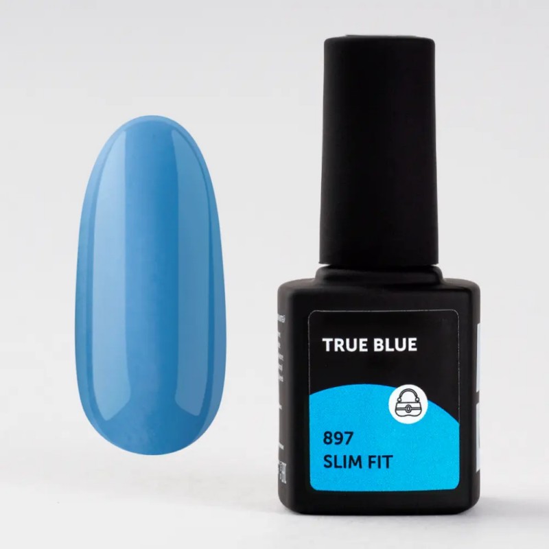 Гель-лак True Blue, TM Milk (897 Slim Fit)