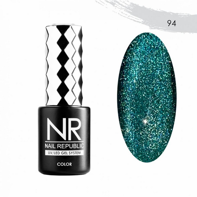 Гель-лак CAT 10 мл, TM Nail Republic (94 NORTHERN LIGHTS)