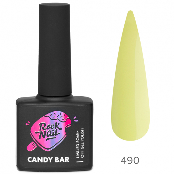 Гель-лак Candy Bar, TM RockNail (490 Lemonade In The Limo)