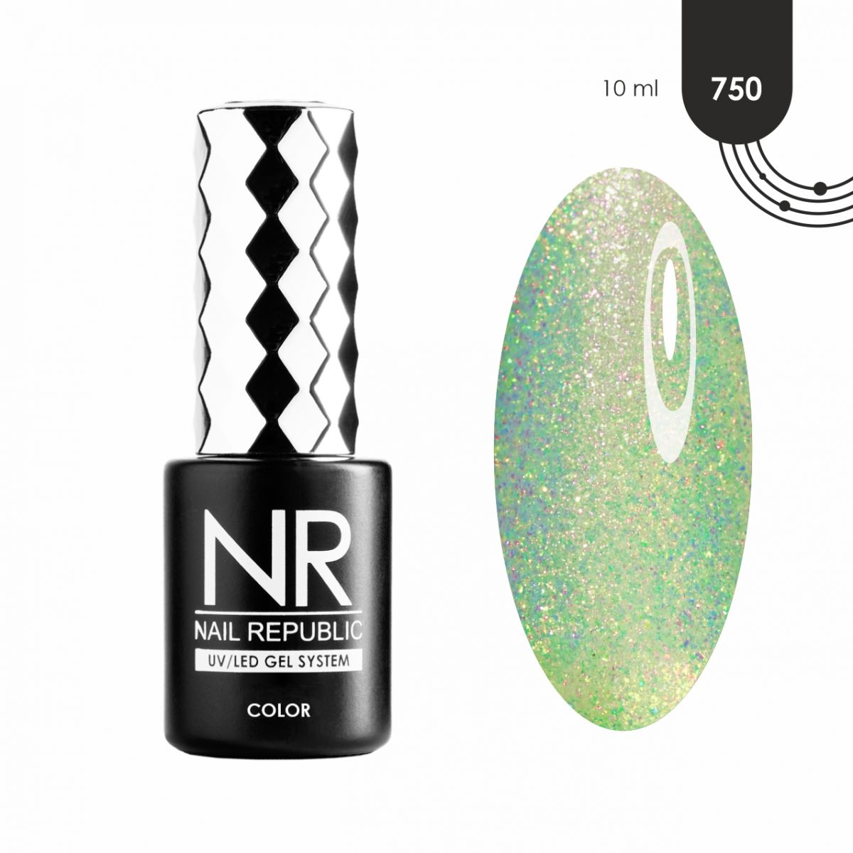 Гель-лак Sirena 10 мл, TM Nail Republic (750)