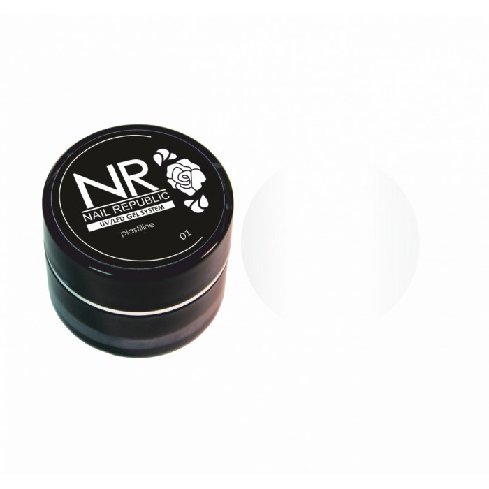 Пластилин 5гр, TM Nail Republic (1 Белый)