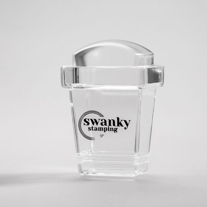 Штамп для стемпинга, TM Swanky Pro (силиконовый, прямоугольный, высокий 2*3 см)