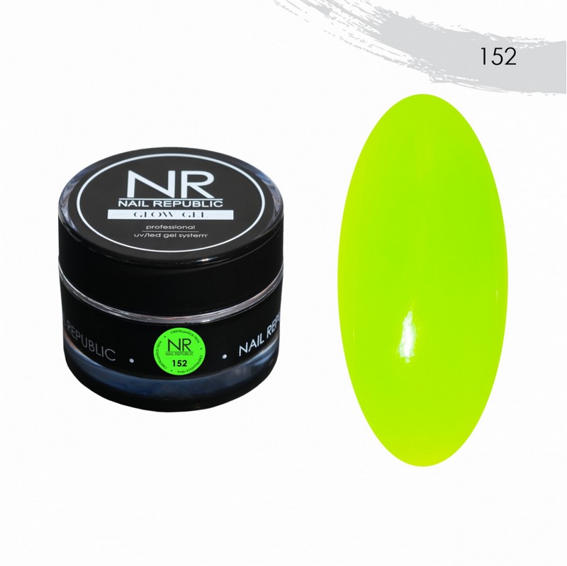 Гель Glow gel, TM Nail Republic (152, 15мл)