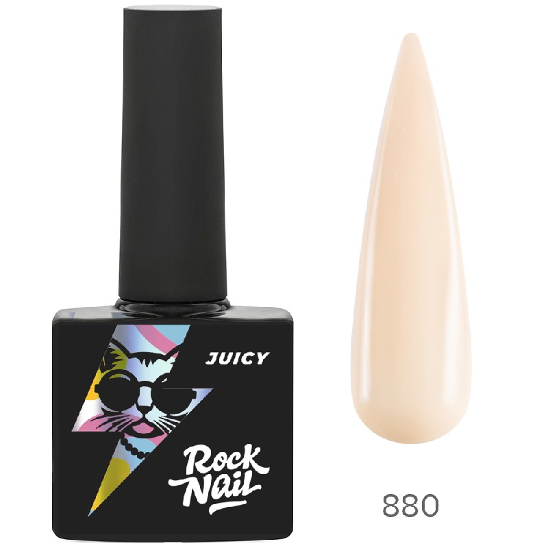 Гель-лак Juicy, TM RockNail (880 Cash Only)