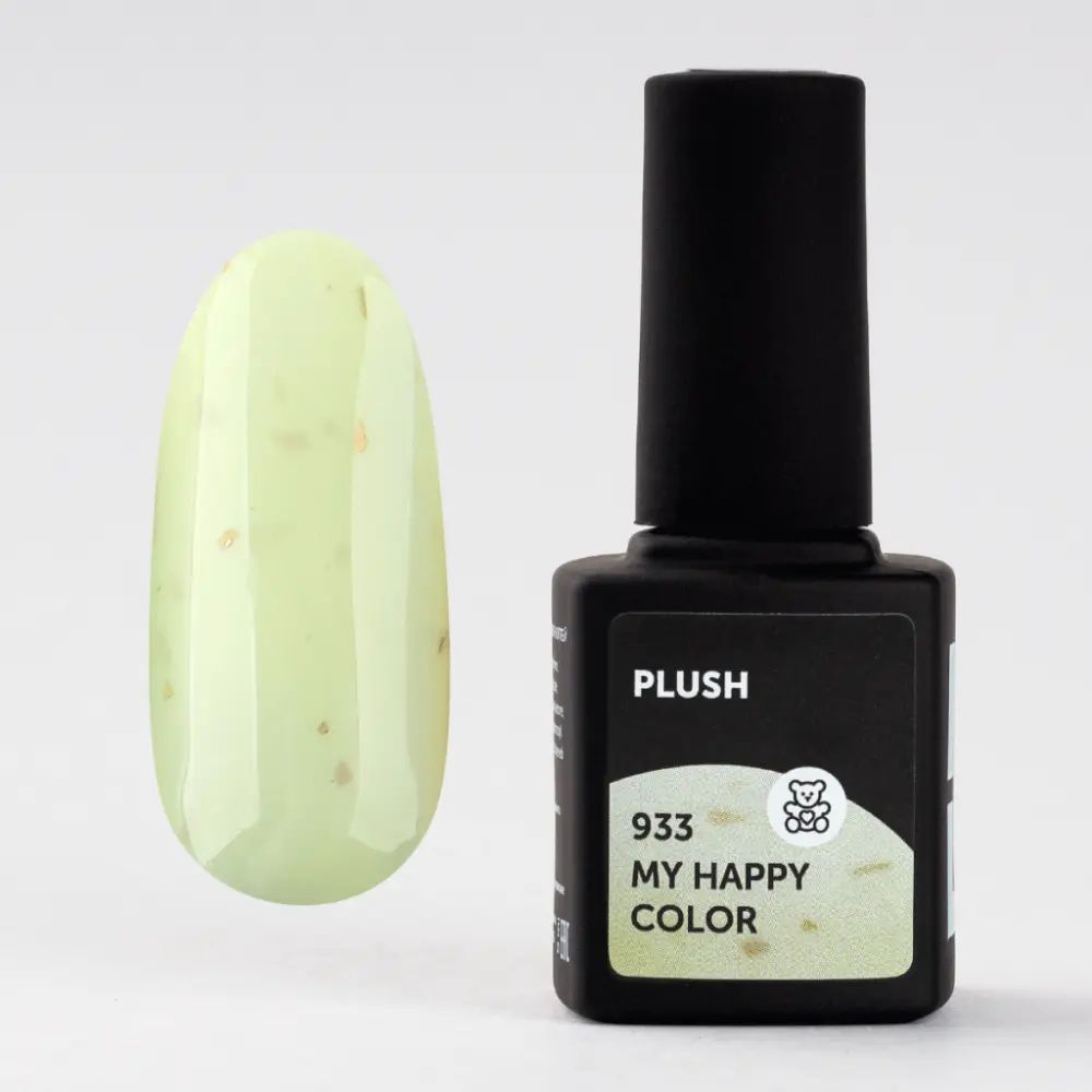 Гель-лак Plush, TM Milk (933 MY HAPPY COLOR)