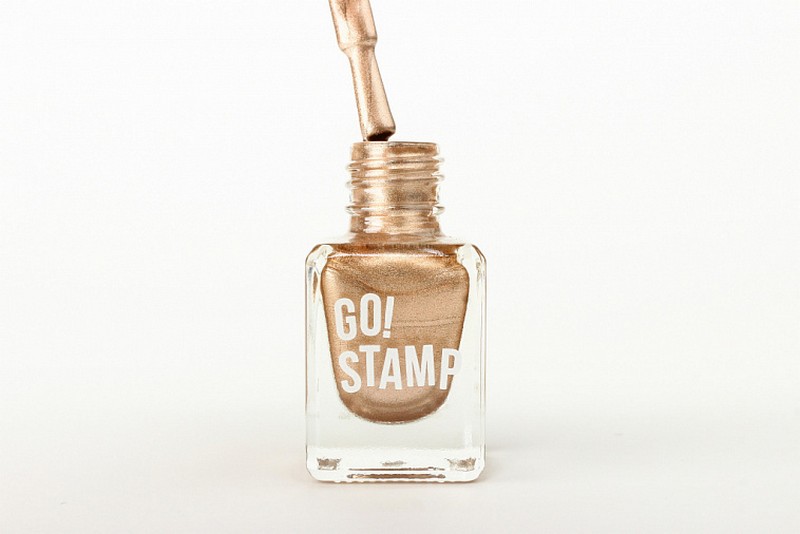 Лак для стемпинга, TM Go! Stamp (13 Champagne gold 6мл)