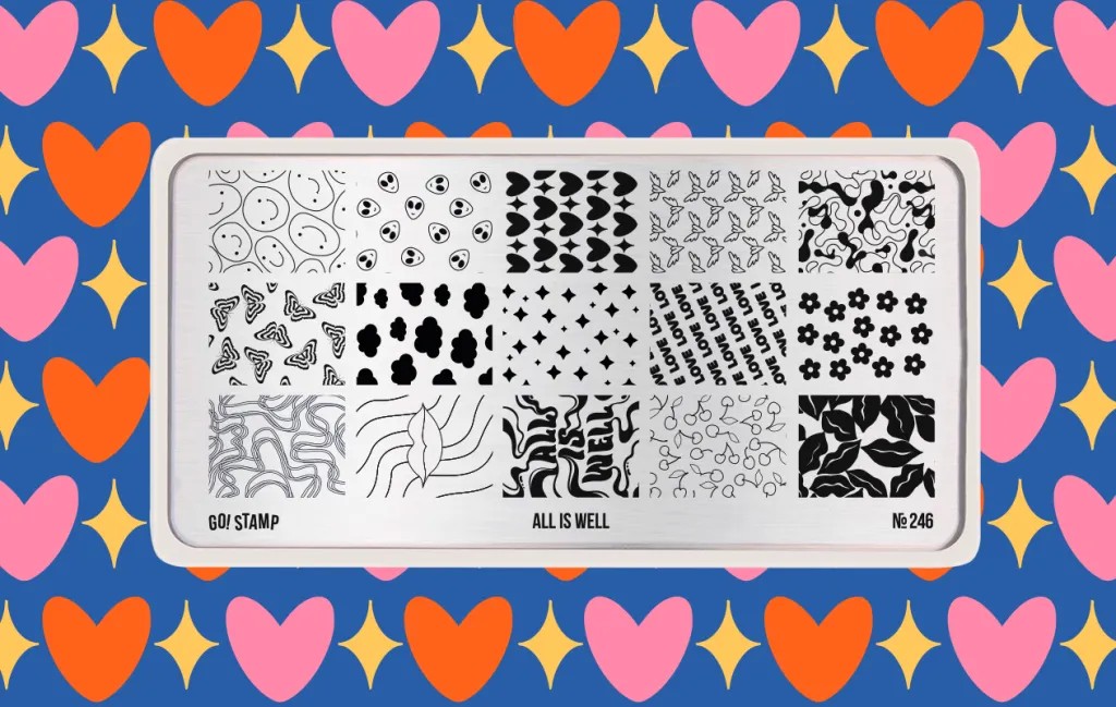 Пластина для стемпинга, TM Go! Stamp (246 All Is Well)