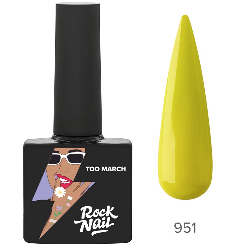 Гель-лак Too March, TM RockNail (951 Color Overdose)