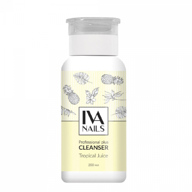 Обезжириватель, TM IVA nails (Tropical Juice 200ml (Помпа))