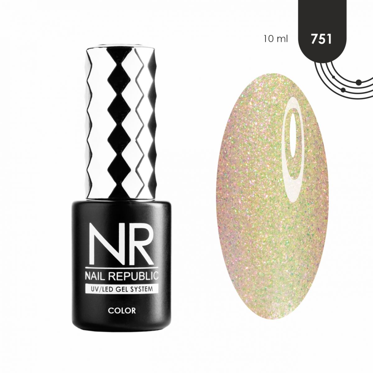Гель-лак Sirena 10 мл, TM Nail Republic (751)