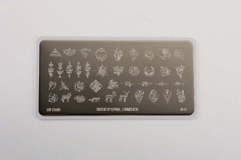Пластина для стемпинга, TM Go! Stamp (47 Nature by)
