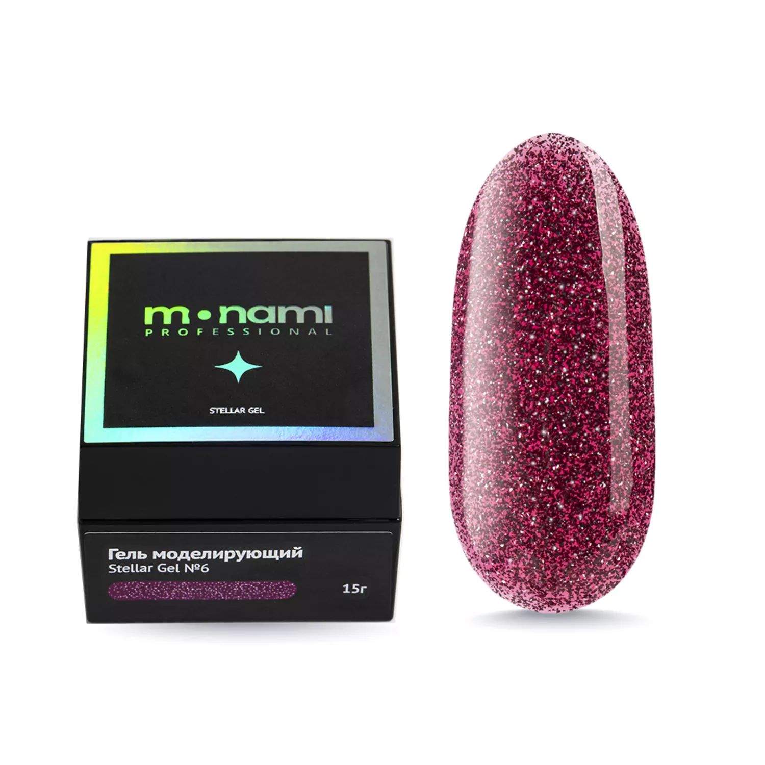 Гель Звезда, TM Monami (№6 15мл)