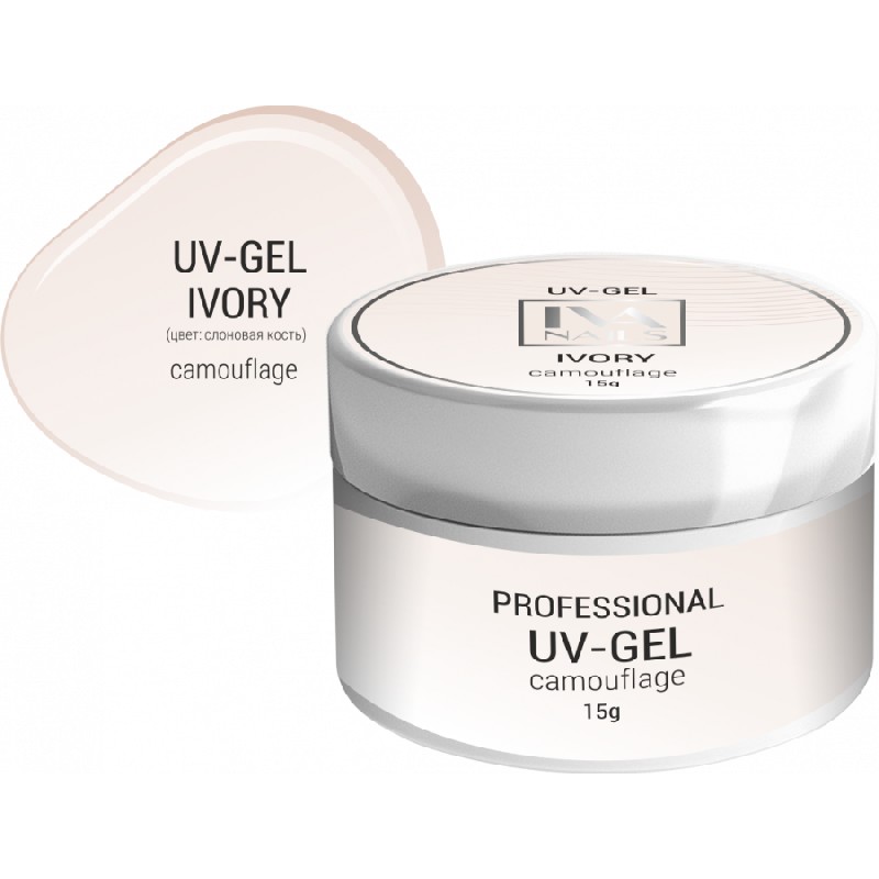 Гель моделирующий, TM IVA nails (IVORY)