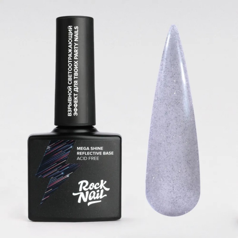 Светоотражающая база Mega Shine Base, TM RockNail (24 Spotlight 10мл)