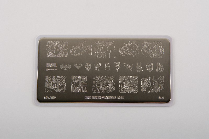 Пластина для стемпинга, TM Go! Stamp (43 Comic Book by)