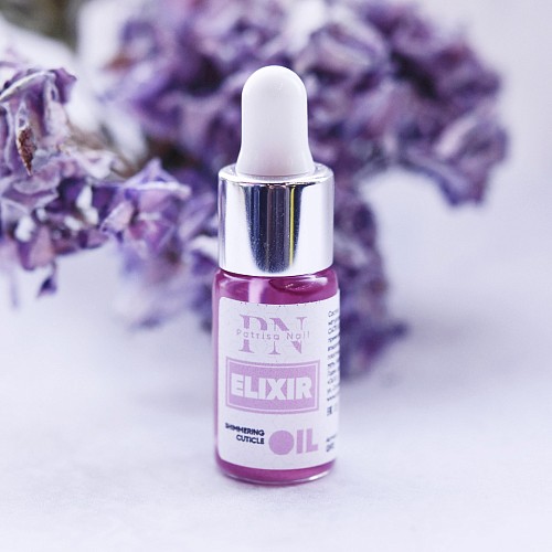 Масло для кутикулы, TM Patrisa Nail (Elixir-shimmering 5ml (флакон с пипеткой))