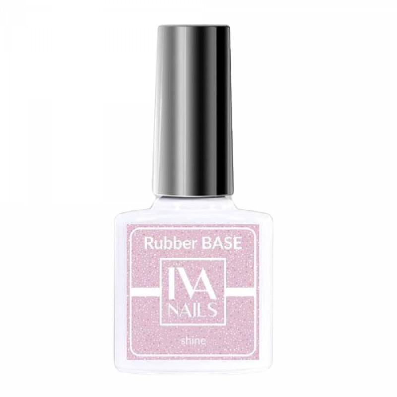 База каучуковая Shine, TM IVA nails (4 (15мл) с кистью)