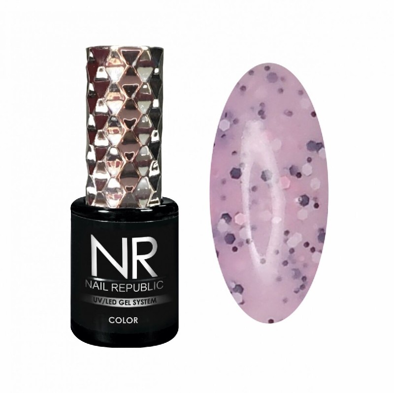 Гель-лак 10 мл, TM Nail Republic (706 Розовый дым)