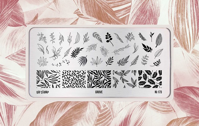 Пластина для стемпинга, TM Go! Stamp (173 Grove)