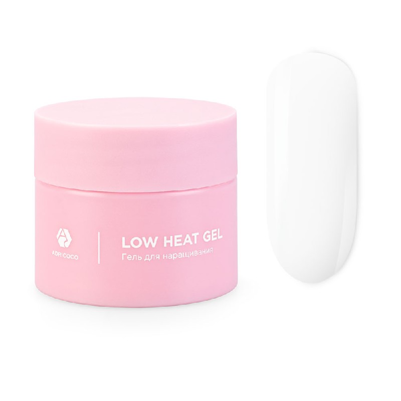 Низкотемпературный однофазный гель Low heat, TM Adri Coco (прозрачный 30мл)