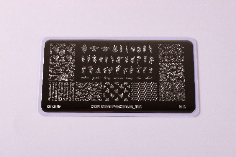 Пластина для стемпинга, TM Go! Stamp (36 Secret Garden by)