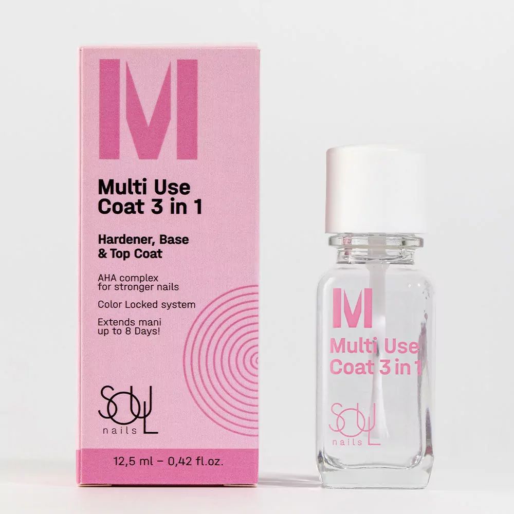 Уход, TM Soul Nails (Milti Use Coat 3 in 1)