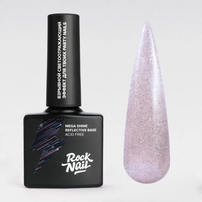 Светоотражающая база Mega Shine Base, TM RockNail (25 Dazzle 10мл)