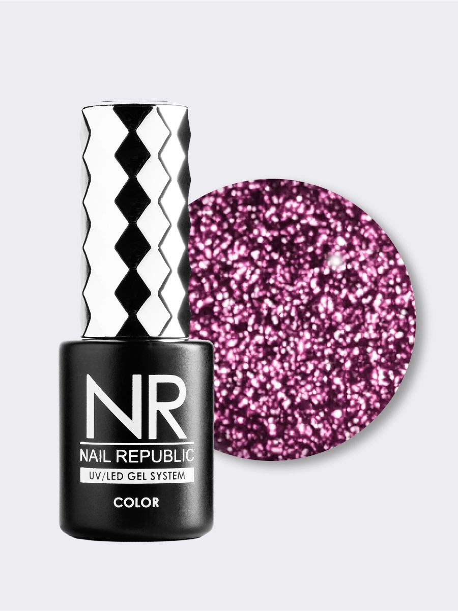 Гель-лак Flash 10 мл, TM Nail Republic (18, розовый)