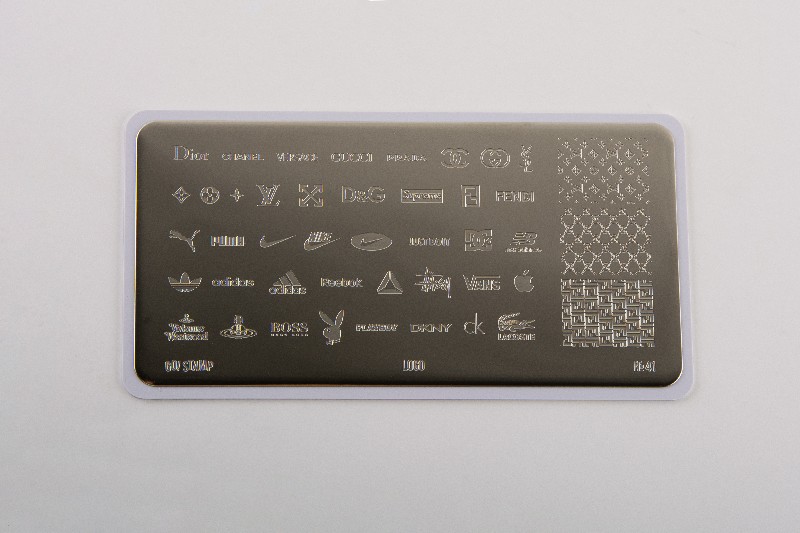 Пластина для стемпинга, TM Go! Stamp (41 Logo by)