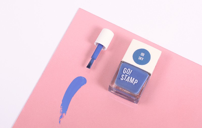 Лак для стемпинга, TM Go! Stamp (08 Sky)
