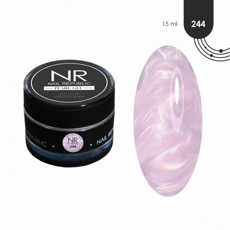 Гель Gel Pearl, TM Nail Republic (244, 15мл)