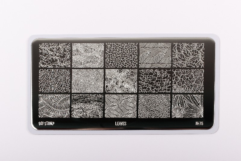 Пластина для стемпинга, TM Go! Stamp (75 Leaves)