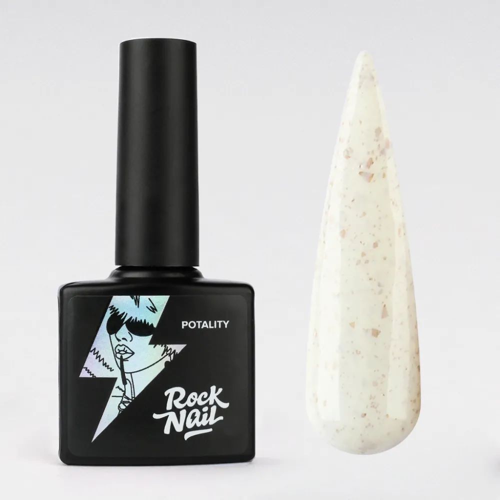 Гель-лак Potality, TM RockNail (351 Gold Chain Ramen)
