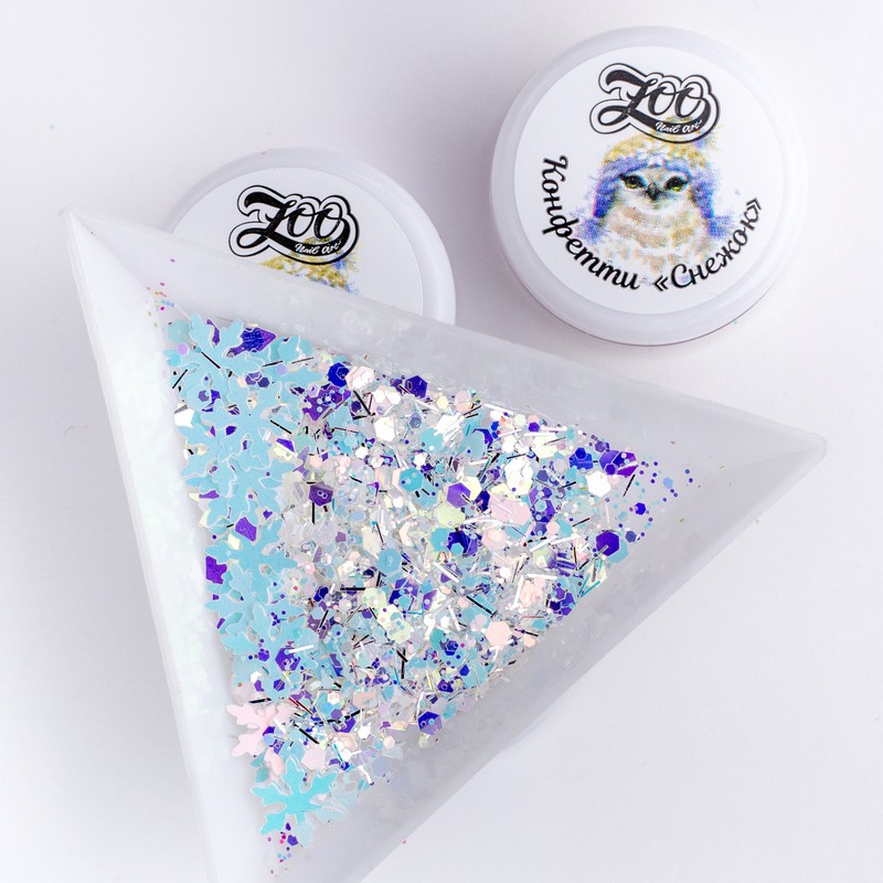 Конфетти Снежок 1гр, TM Zoo (1562)