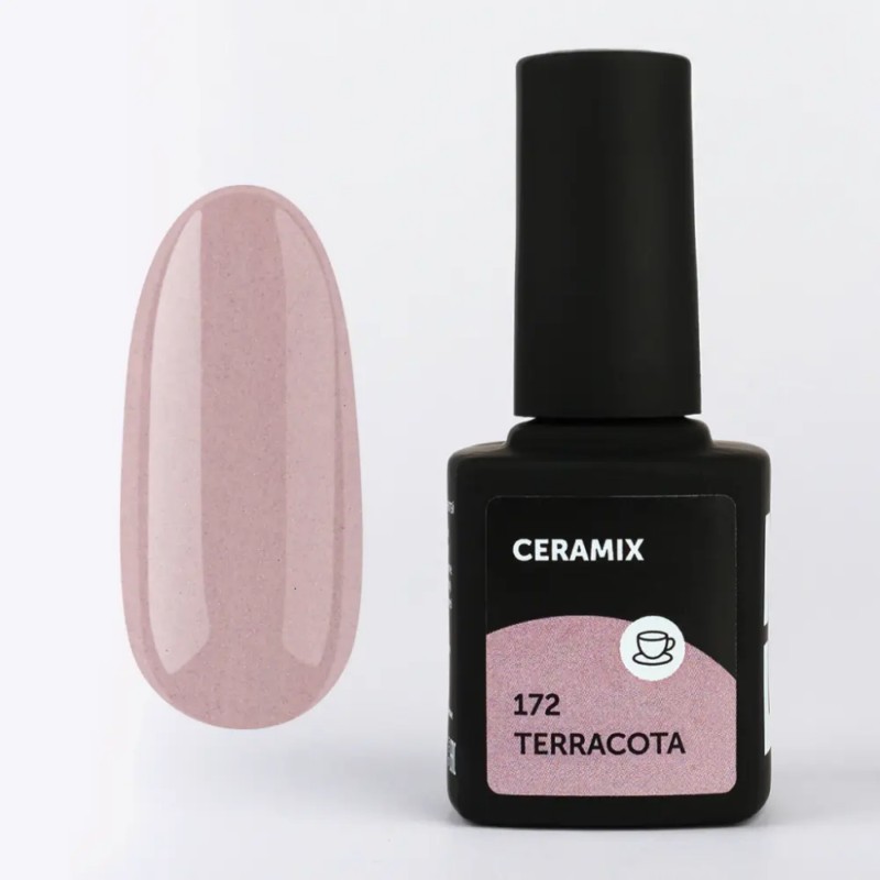 Гель-лак Ceramix, TM Milk (172 Terracota)