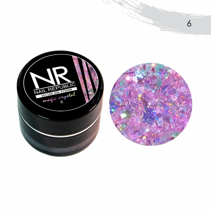 Гель-краска Magic Crystal 7гр, TM Nail Republic (6)