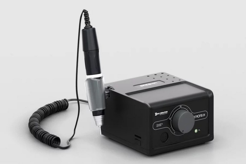Аппарат для маникюра Strong 211, TM Saeshin (H400RU Black Edition (без педали в коробке))