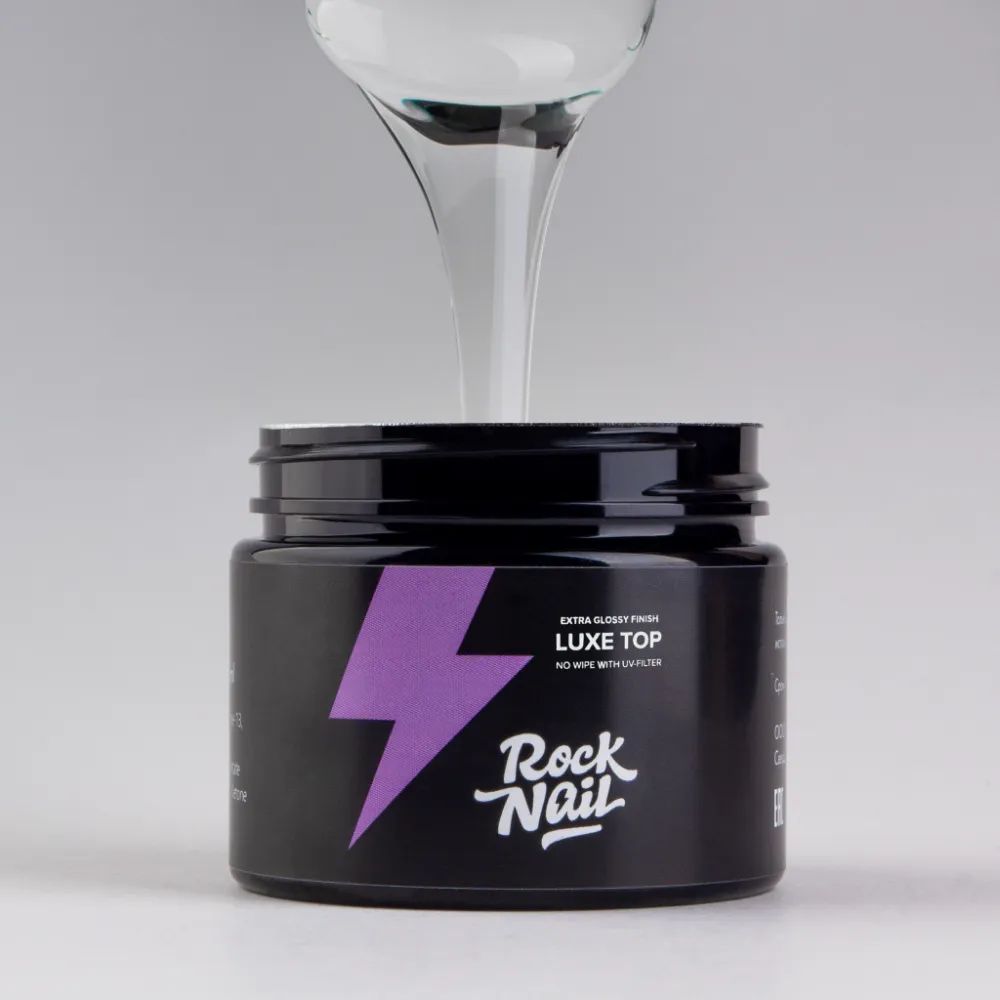 Суперглянцевый Top Luxe, TM RockNail (50мл)